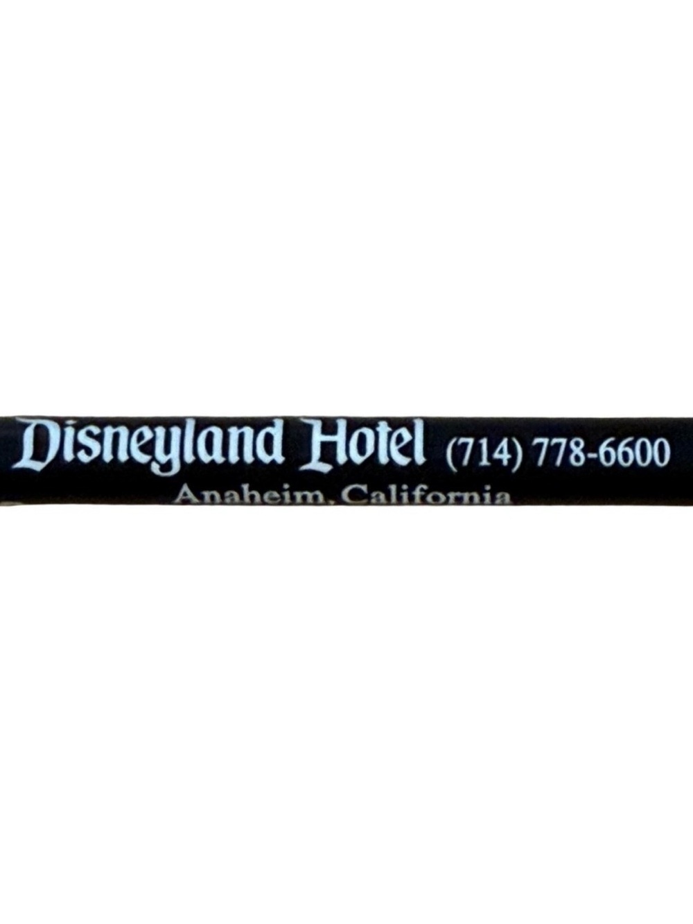 Vintage Disneyland Hotel Anaheim California Ballpoint Pen Disney Memorabilia